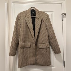 Zara oversized long jacket